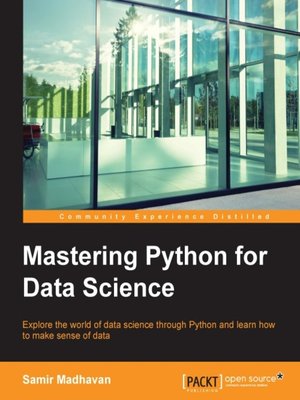 cover image of Mastering Python for Data Science